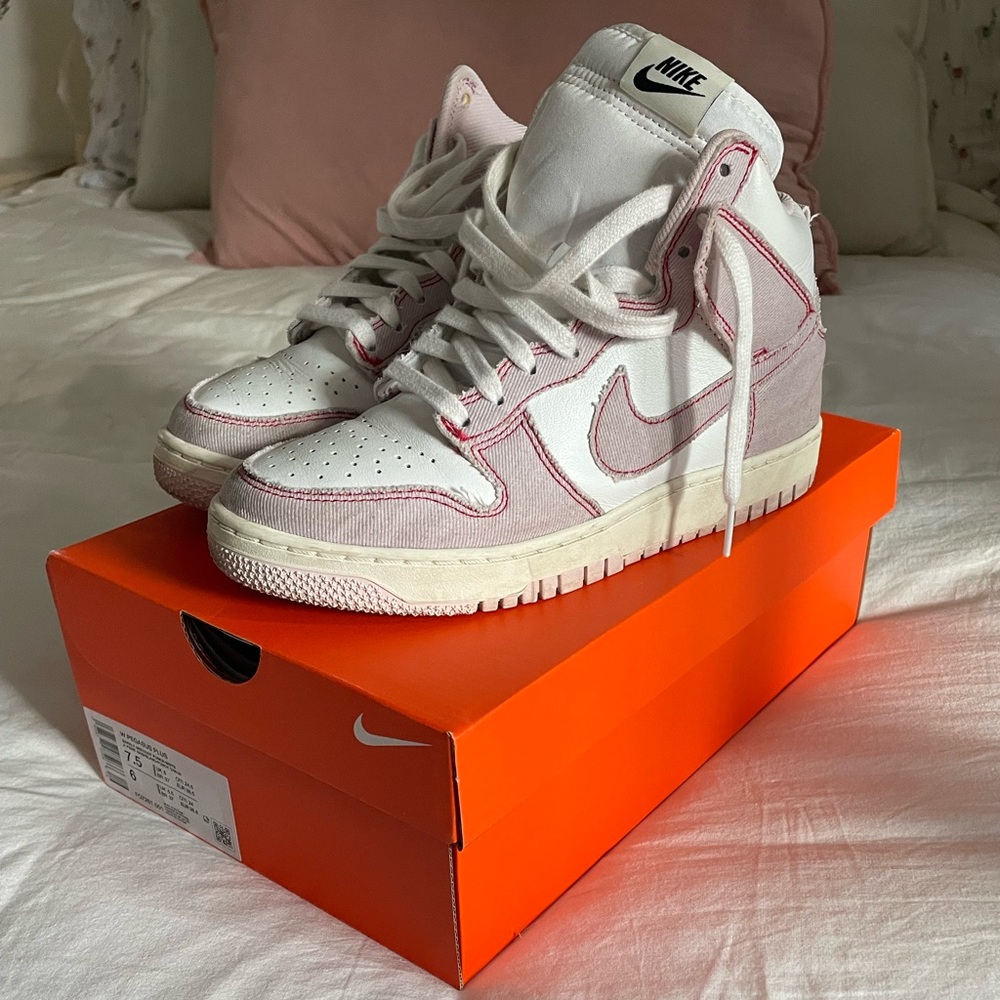 Nike Dunk High “Barely Rose Denim”